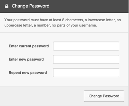 Change Passwords